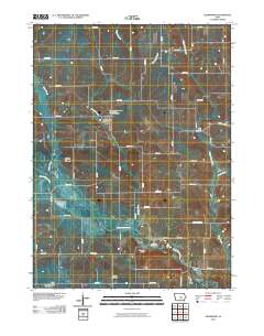 Searsboro 2010 topographic map thumbnail