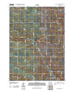State Center NW 2010 topographic map thumbnail