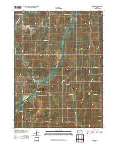 Treynor 2010 topographic map thumbnail