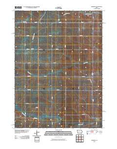 Sheridan 2010 topographic map thumbnail