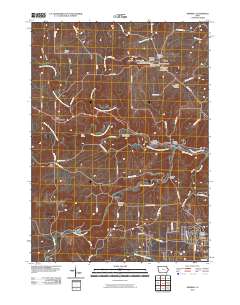 Sherrill 2010 topographic map thumbnail