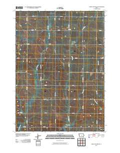 Union Center SW 2010 topographic map thumbnail