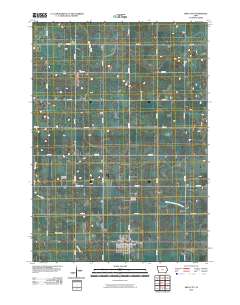 Swea City 2010 topographic map thumbnail