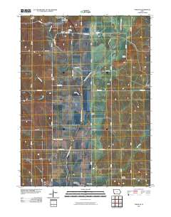 Tabor NE 2010 topographic map thumbnail