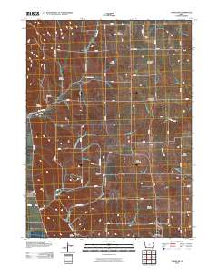 Tabor SW 2010 topographic map thumbnail
