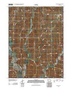 Woodland 2010 topographic map thumbnail