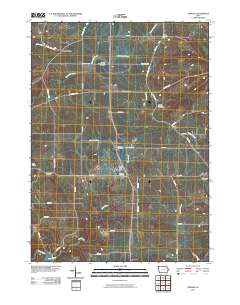 Zwingle 2010 topographic map thumbnail