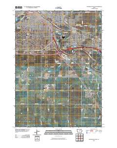 Waterloo South 2010 topographic map thumbnail