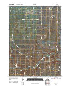 Frankville 2010 topographic map thumbnail