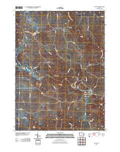 Canton 2010 topographic map thumbnail