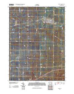 Durant 2010 topographic map thumbnail