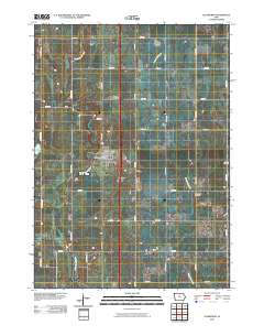Ellsworth 2010 topographic map thumbnail