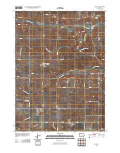 Laurel 2010 topographic map thumbnail