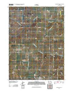 Lorimor North 2010 topographic map thumbnail