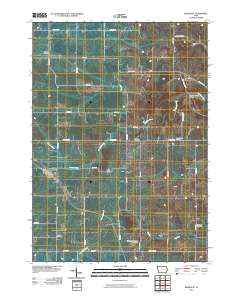 Ridgeway 2010 topographic map thumbnail