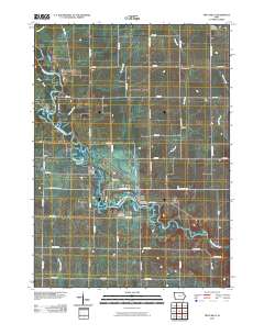Troy Mills 2010 topographic map thumbnail