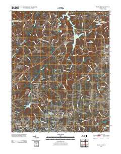Belews Creek 2010 topographic map thumbnail