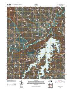Belews Lake 2010 topographic map thumbnail