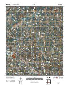 Bakers 2010 topographic map thumbnail