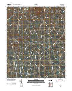 Banoak 2010 topographic map thumbnail