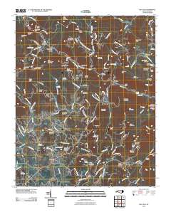 Bat Cave 2010 topographic map thumbnail