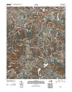 Apex 2010 topographic map thumbnail