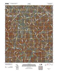 Aquadale 2010 topographic map thumbnail