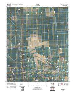 Bayboro 2010 topographic map thumbnail