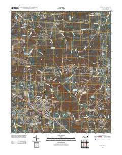 Clayton 2010 topographic map thumbnail