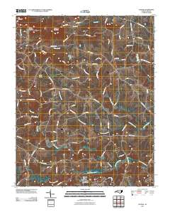 Central 2010 topographic map thumbnail