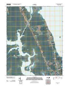 Coinjock 2010 topographic map thumbnail
