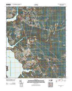 Camp Lejeune 2010 topographic map thumbnail