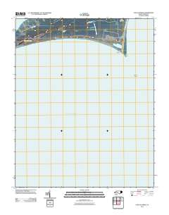 Cape Hatteras 2011 topographic map thumbnail