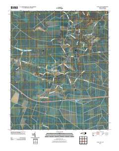Cove City 2010 topographic map thumbnail