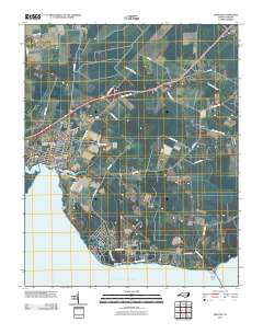 Edenton 2010 topographic map thumbnail