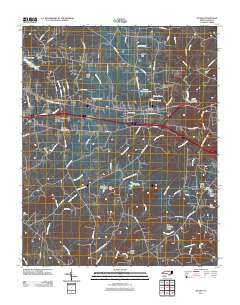 Efland 2011 topographic map thumbnail