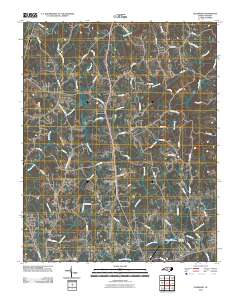 Ellisboro 2010 topographic map thumbnail