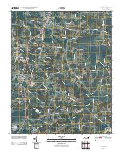 Elm City 2010 topographic map thumbnail