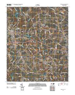 Forest City 2010 topographic map thumbnail