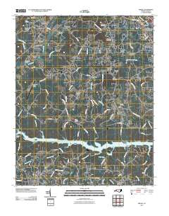 Drexel 2010 topographic map thumbnail