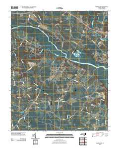 Grimesland 2010 topographic map thumbnail
