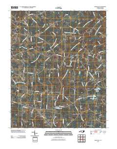 Kimesville 2010 topographic map thumbnail