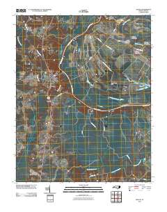 Halifax 2010 topographic map thumbnail