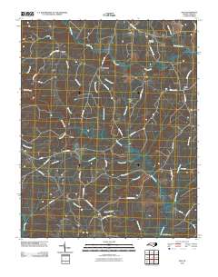 Inez 2010 topographic map thumbnail