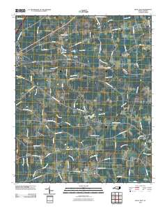 Kenly East 2010 topographic map thumbnail