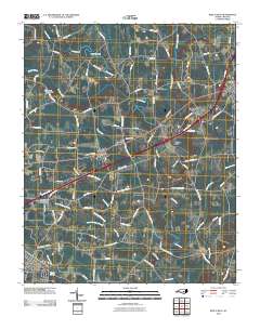 Kenly West 2010 topographic map thumbnail