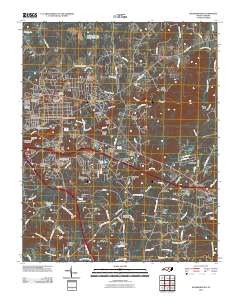 Hillsborough 2010 topographic map thumbnail