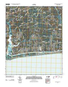 Holden Beach 2010 topographic map thumbnail
