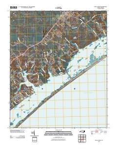 Holly Ridge 2010 topographic map thumbnail