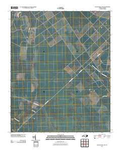 Jacksonville NW 2010 topographic map thumbnail